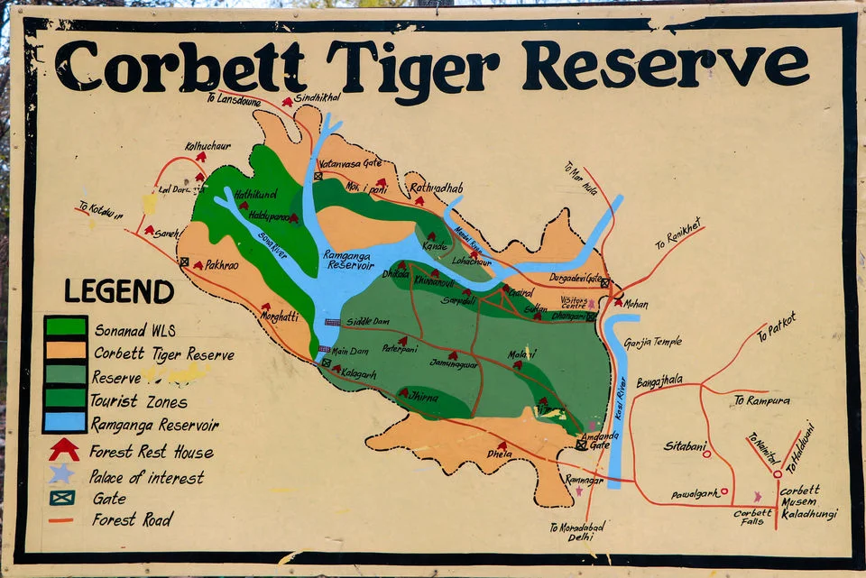 Corbett tiger reserve